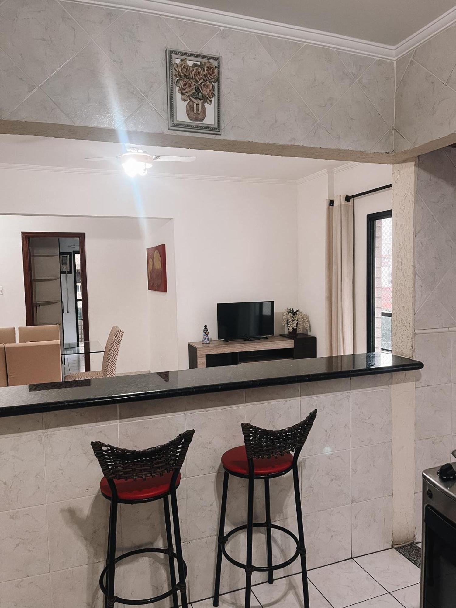 Apartamento Vila Tupy - Ar Condicionado - Praia Grande エクステリア 写真
