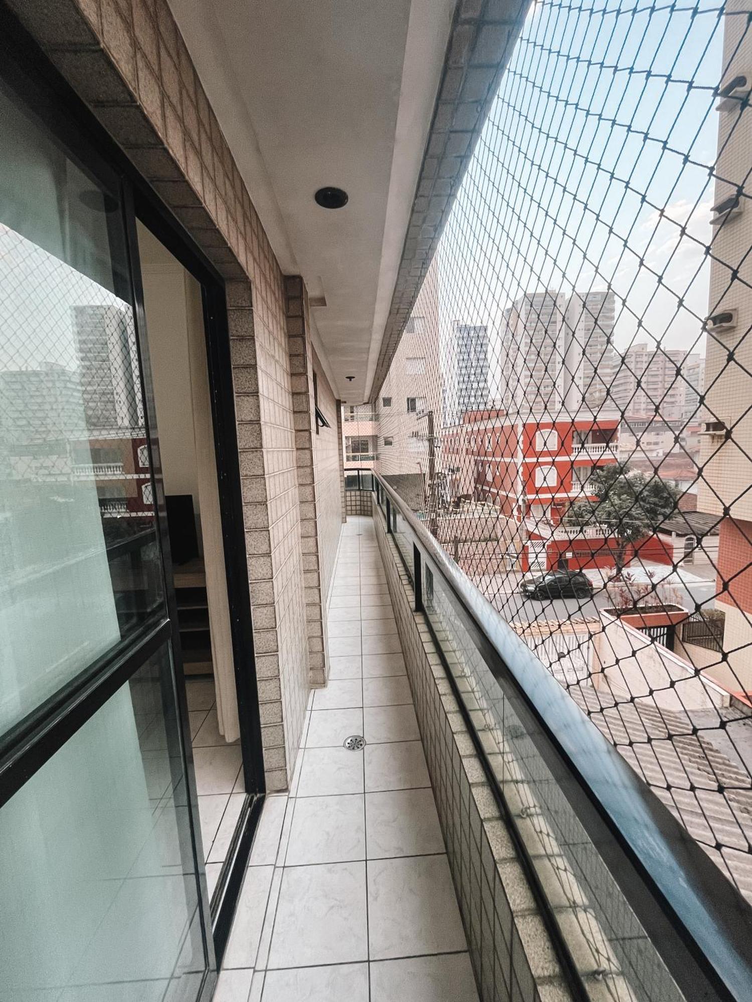 Apartamento Vila Tupy - Ar Condicionado - Praia Grande エクステリア 写真
